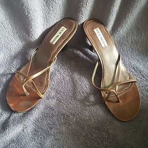 Brown Strappy Steve Madden Heel